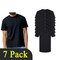 Gildan Softstyle CVC Blank Crewneck Cricut T-Shirt, Black DIY Multipack Shirt